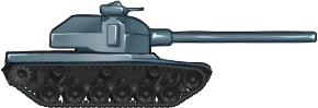 Sideview of Bat.-Châtillon 155 Mle. 58 AM